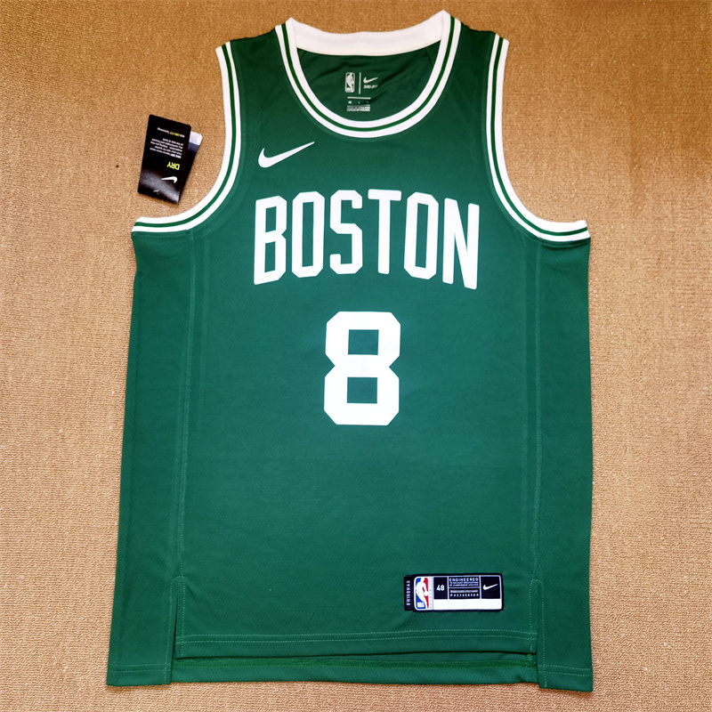 Men Boston Celtics 8 Danilo Gallinari Green Nike 2025 NBA Jersey